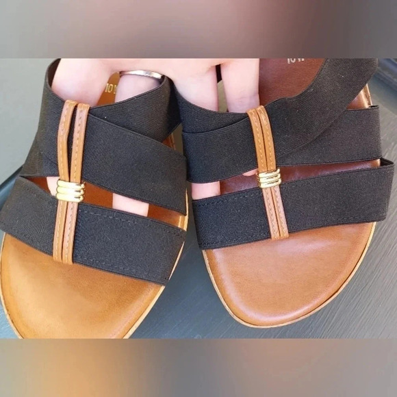 Italian Shoemaker Women's Espadrilles Wedge Sandals - Picture 6 of 10